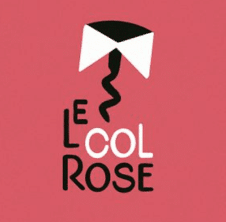 le col rose logo branding Betrue