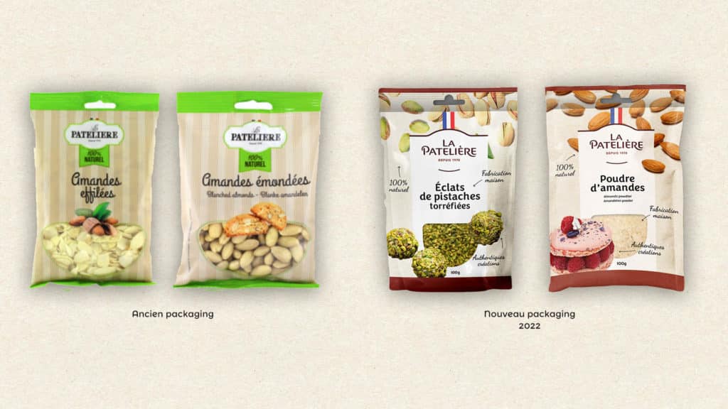 packaging comparatif