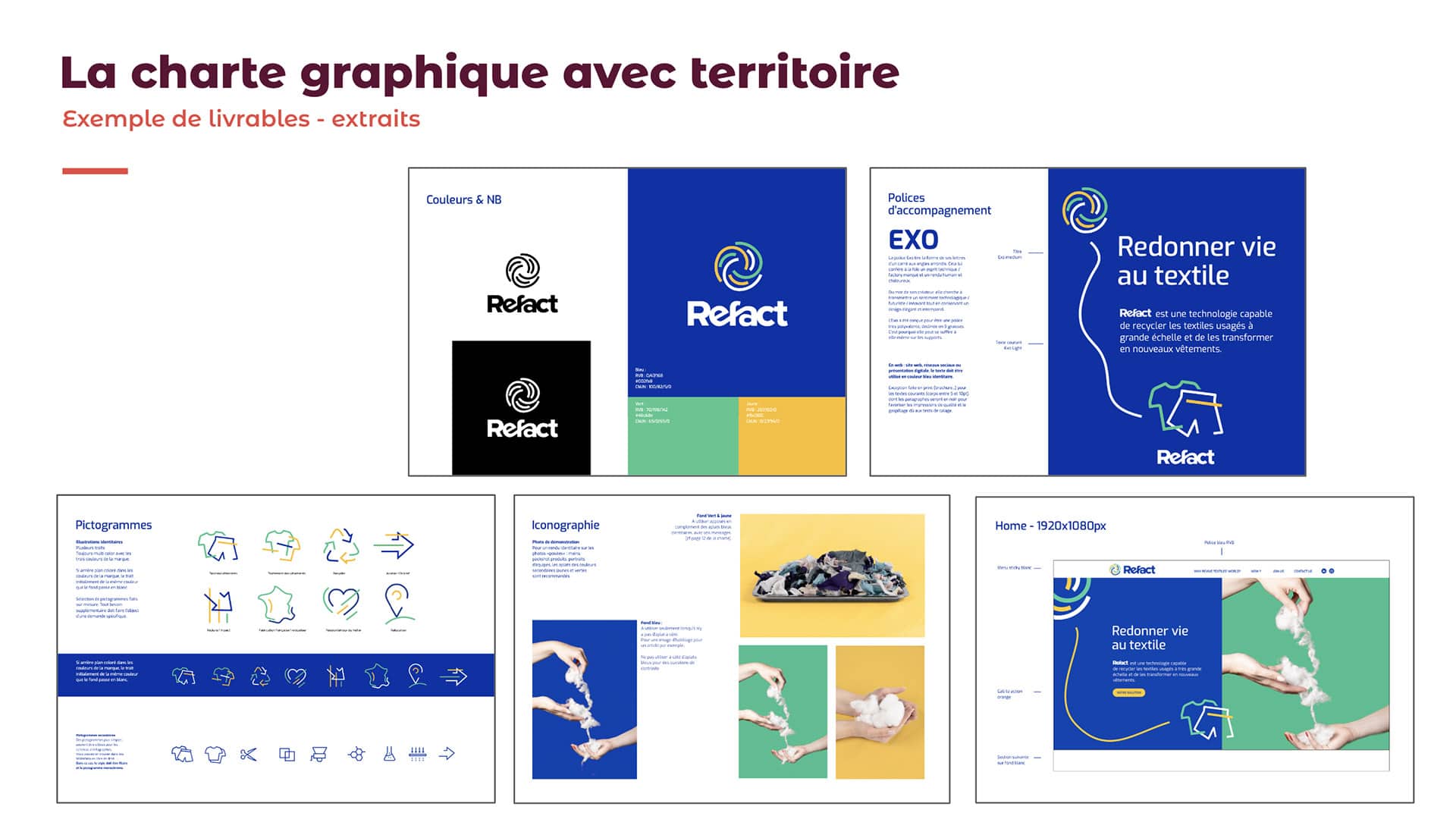 CHarte graphique refact textiles