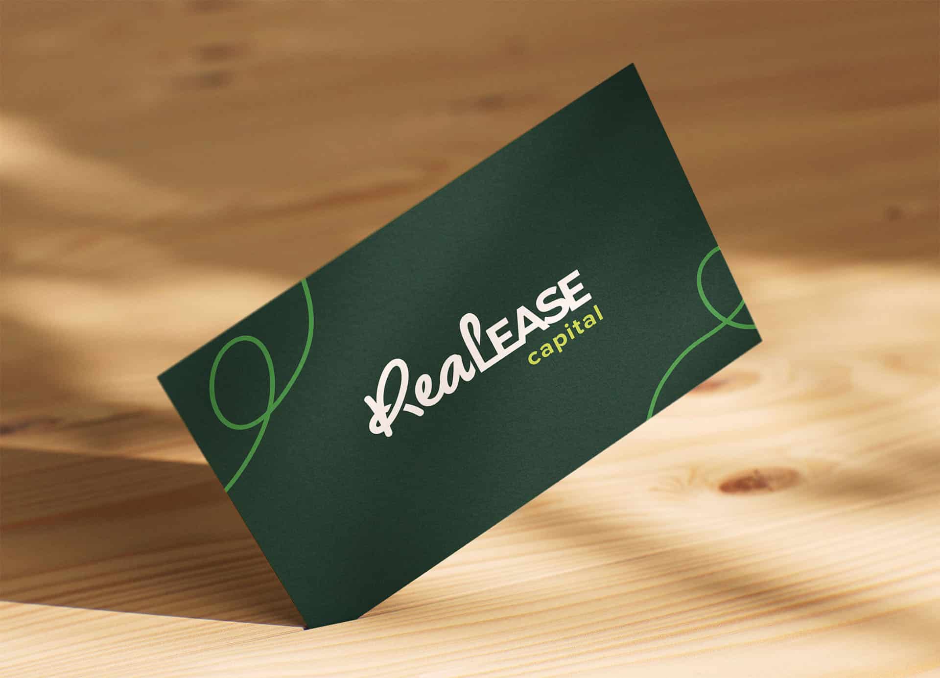 Carte de visite - branding - Realease Capital