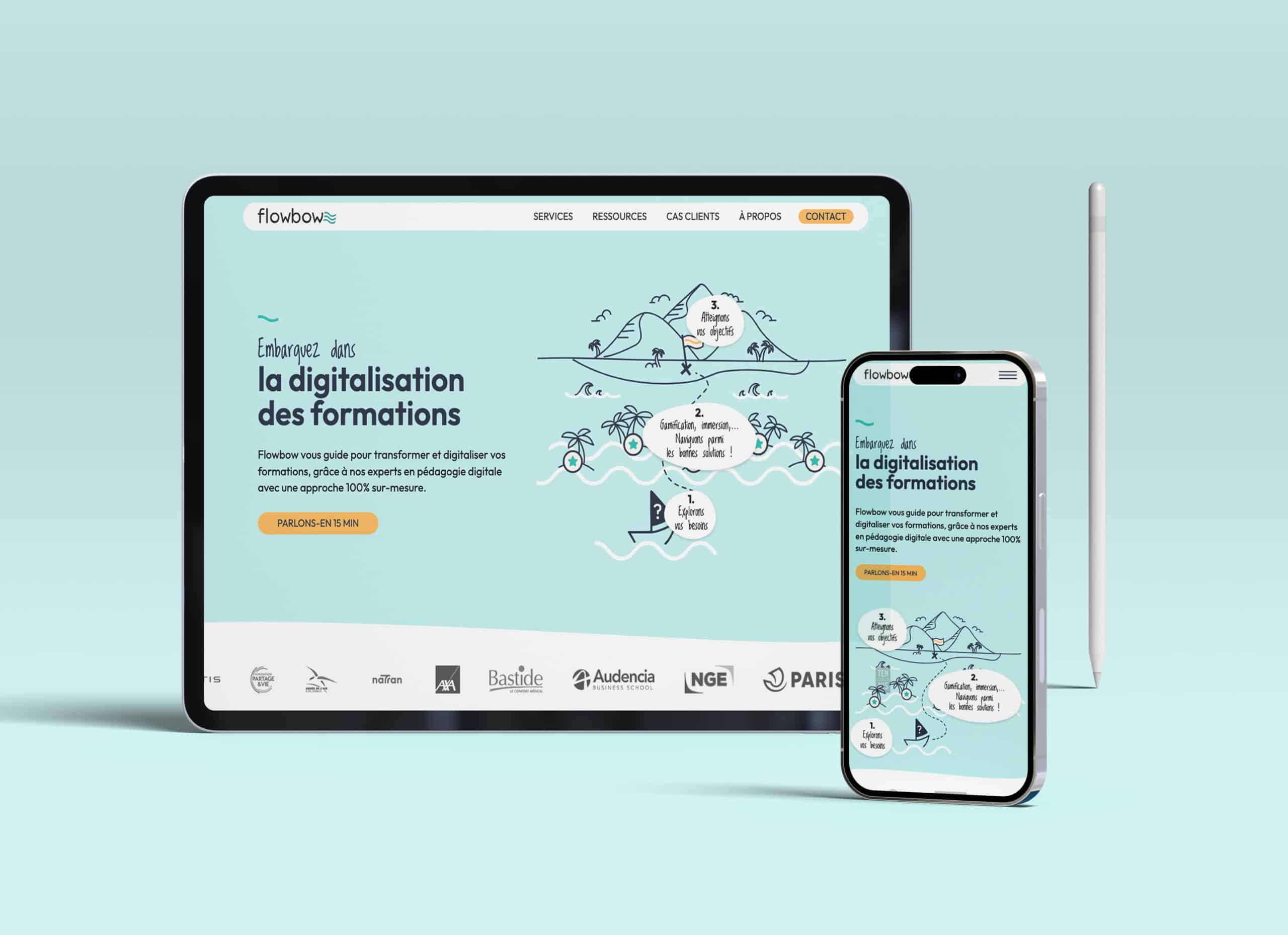 Site internet Flowbow