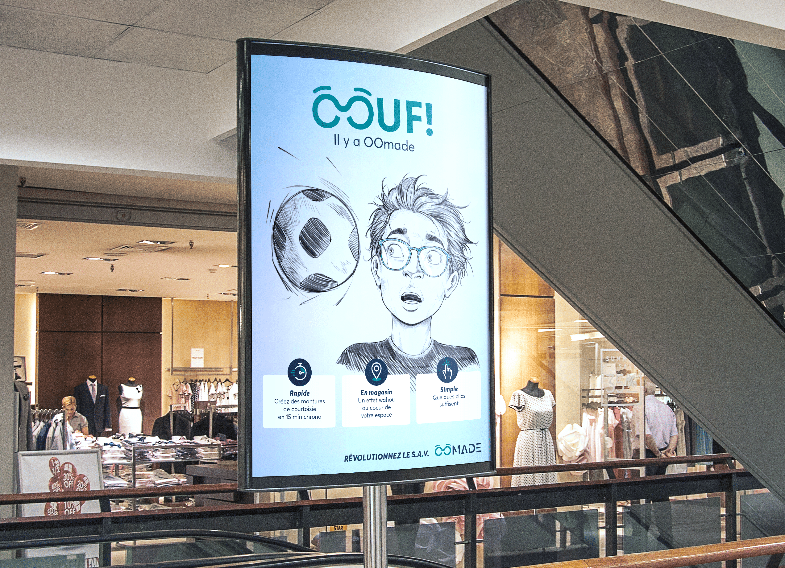 visuel de communication oomade