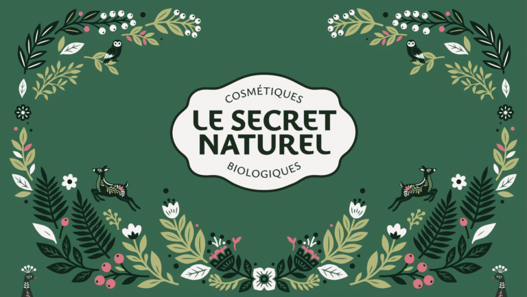 Vignette Secret naturel : rebranding par l'agence Betrue